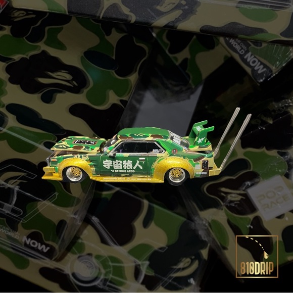 Bape x Poprace Skyline C210 Model Car - Picture 1 of 14